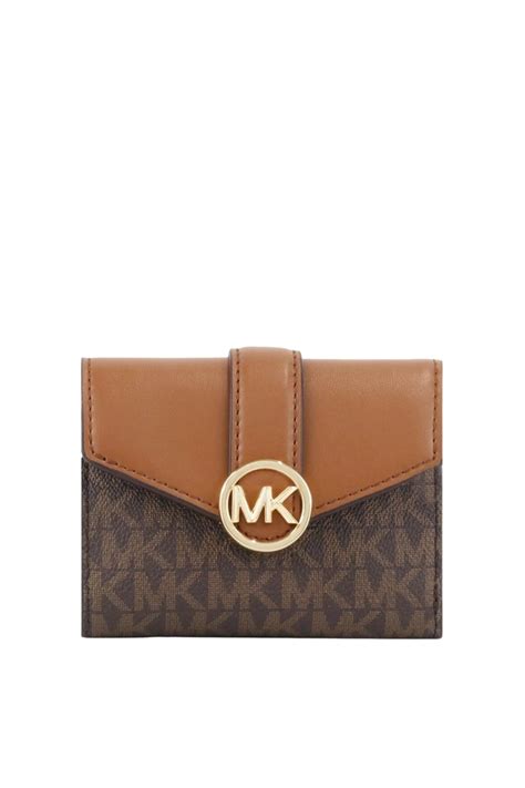 michael kors vegan mens wallet|Carmen Medium Wallet .